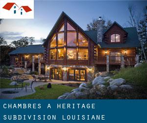 Chambres à Heritage Subdivision (Louisiane)