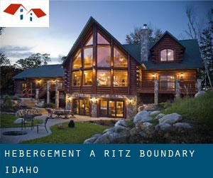 hébergement à Ritz (Boundary, Idaho)